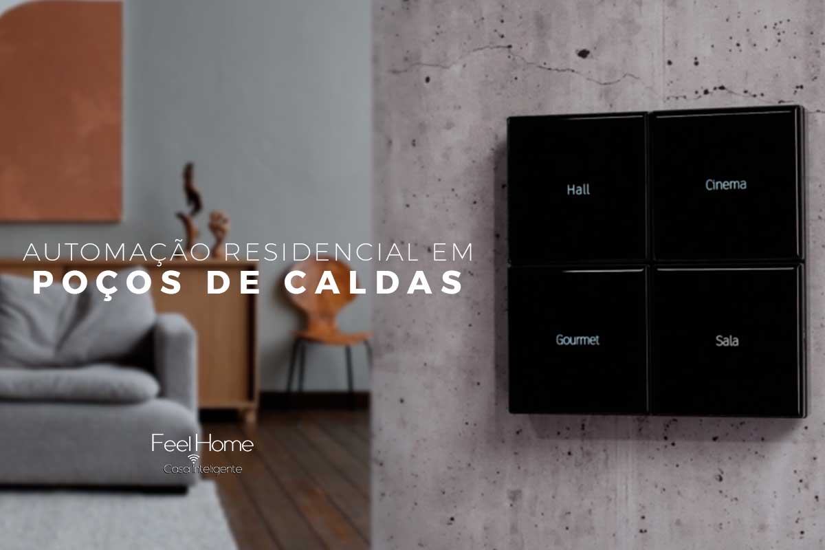 Apartamento poços de caldas com automação